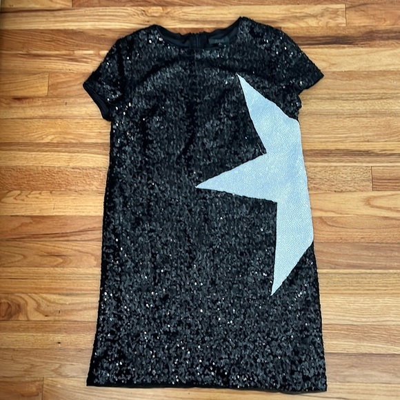 AIDAN BY AIDAN MATTOX sequin star dress size M - Picture 1 of 5